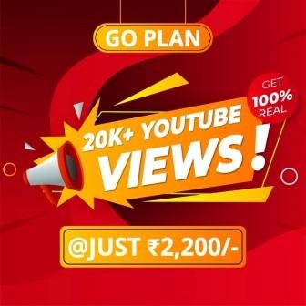 Real 20K Views in ₹2,200 “GO PLAN” GO PLAN