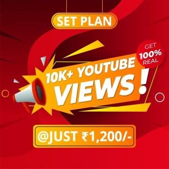 Real 10K Views in ₹1,200 “SET PLAN” SET PLAN